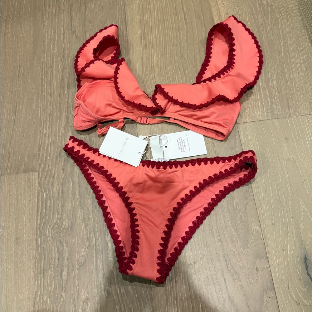 Zimmermann Crochet Bikini